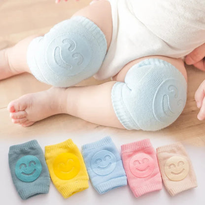 Baby smiley Knee Pads for  Leg Warmer and Greater Safety Crawling
