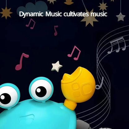 Musical escaping crab "Crawling Baby Walker Crab"