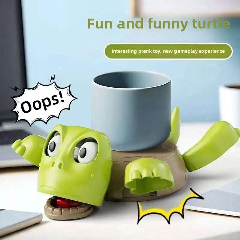 Cartoon Turtle Desk Toy – Stress Relief & Fun in One