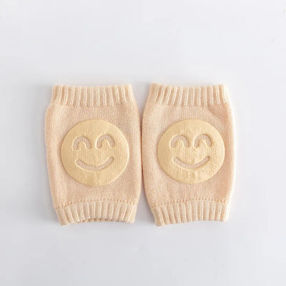 Baby smiley Knee Pads for  Leg Warmer and Greater Safety Crawling