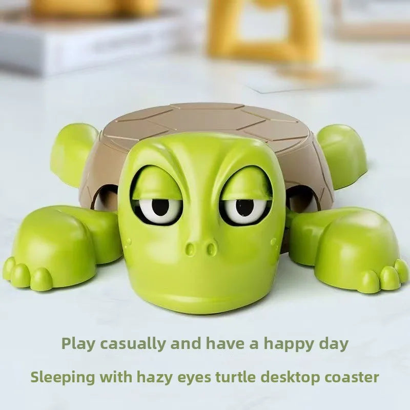 Cartoon Turtle Desk Toy – Stress Relief & Fun in One