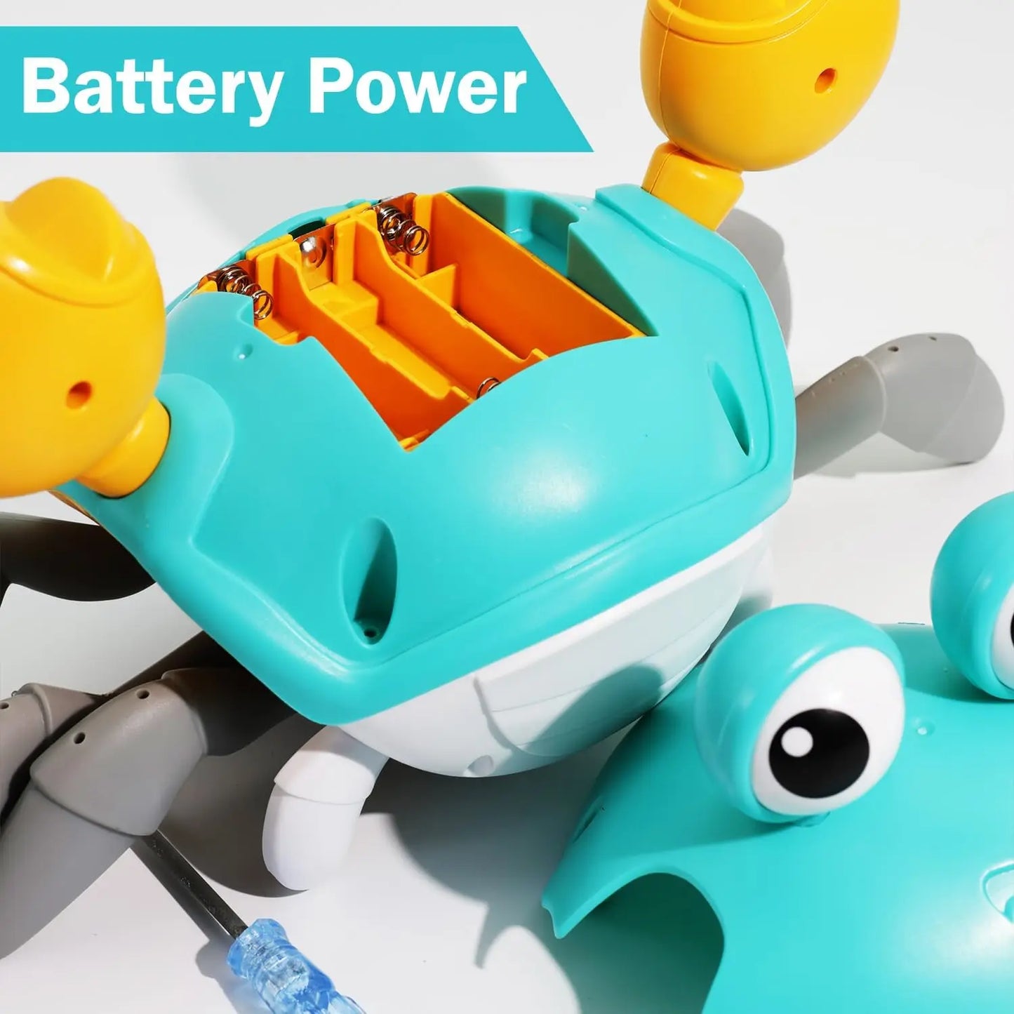 Musical escaping crab "Crawling Baby Walker Crab"