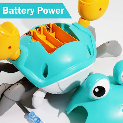 Musical escaping crab "Crawling Baby Walker Crab"