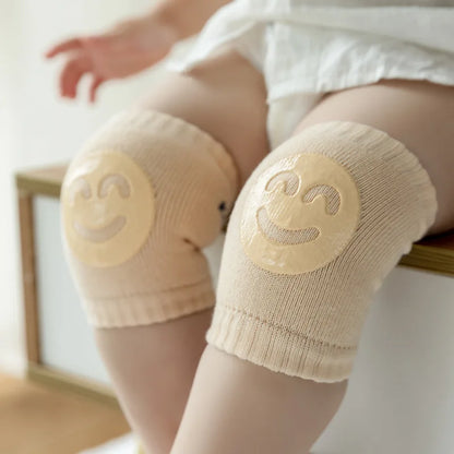 Baby smiley Knee Pads for  Leg Warmer and Greater Safety Crawling