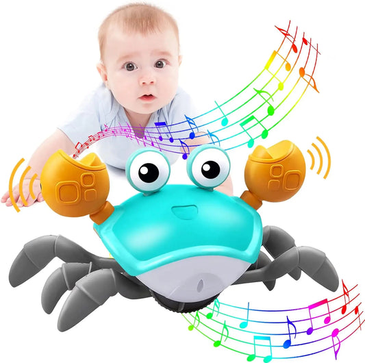 Musical escaping crab "Crawling Baby Walker Crab"