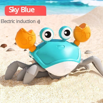 Musical escaping crab "Crawling Baby Walker Crab"